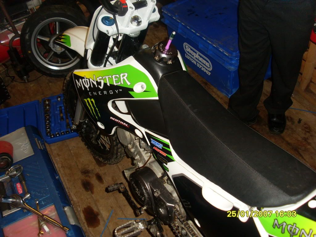 klx 125 pit bike