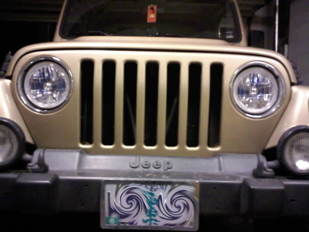 New headlights installed Jeep Enthusiast Forums