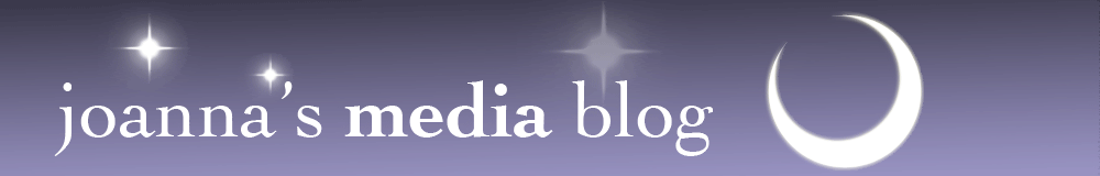 Joanna's Media Blog