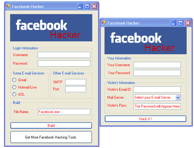 Facebook Hacking Software - Hack Facebook Accounts - Facebook Hacker