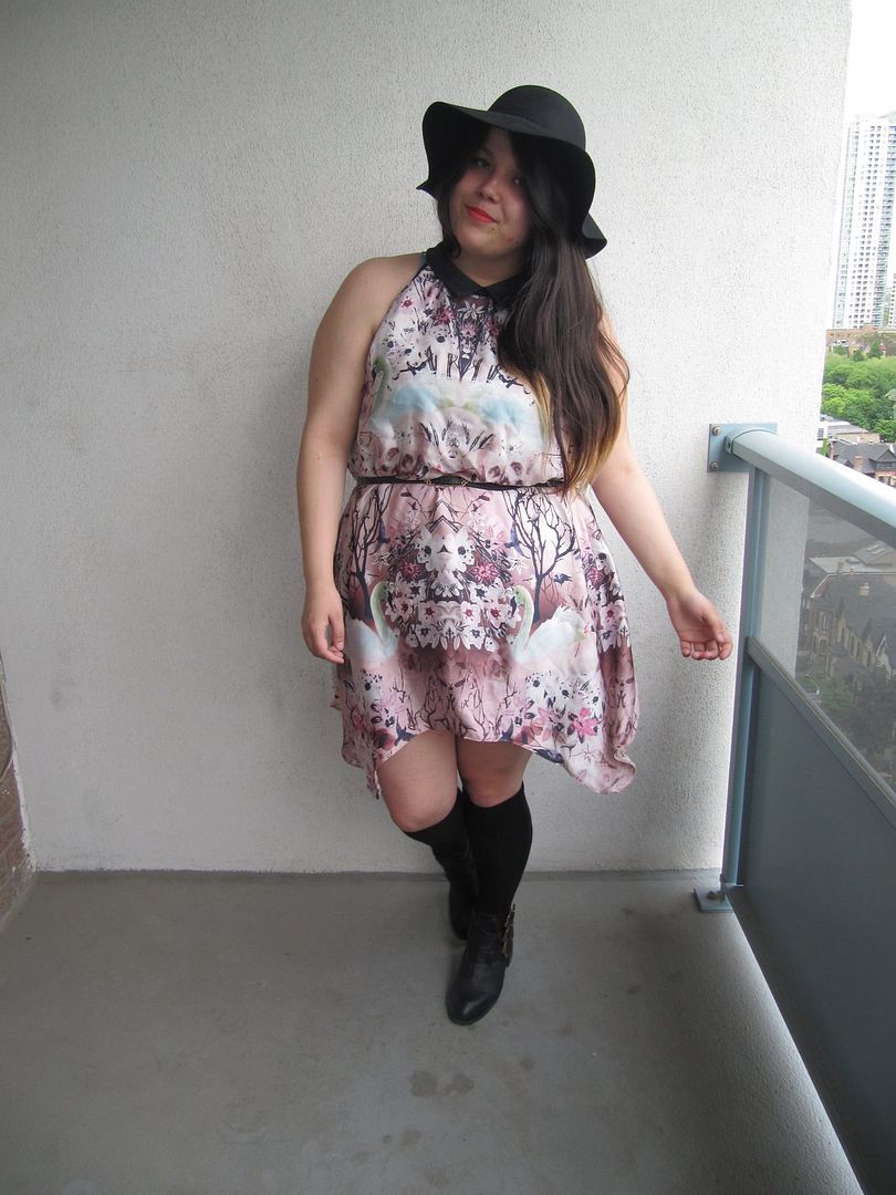 1 dress 3 ways plus size fashion plus size blogger toronto canada dorothy perkins full figure curvy fatshion