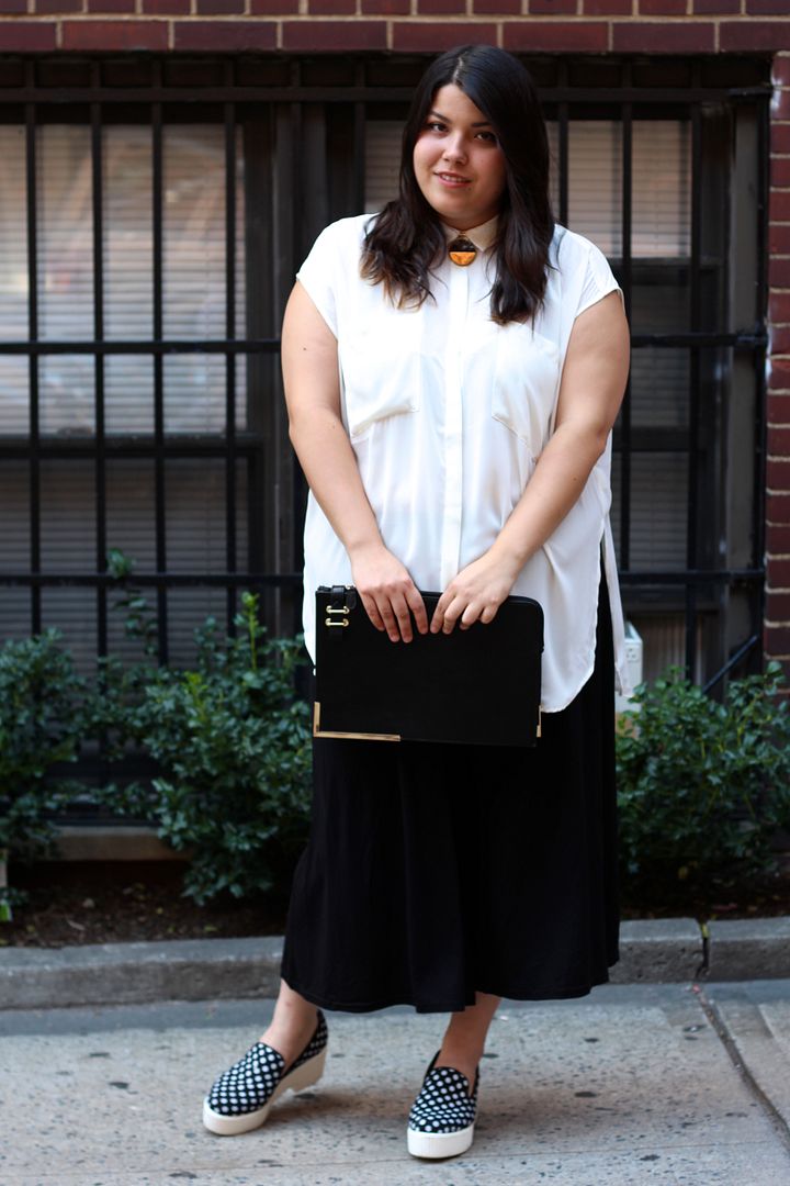 plus size fashion new york nyfw15 NYFW Yours Clothing Culottes Monki Fat Fashion 