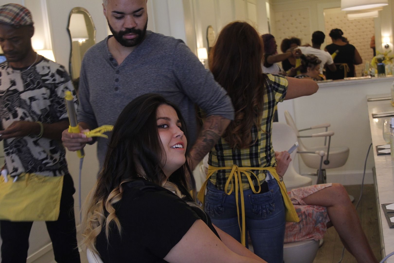 nyc, drybar, plus size fashion 