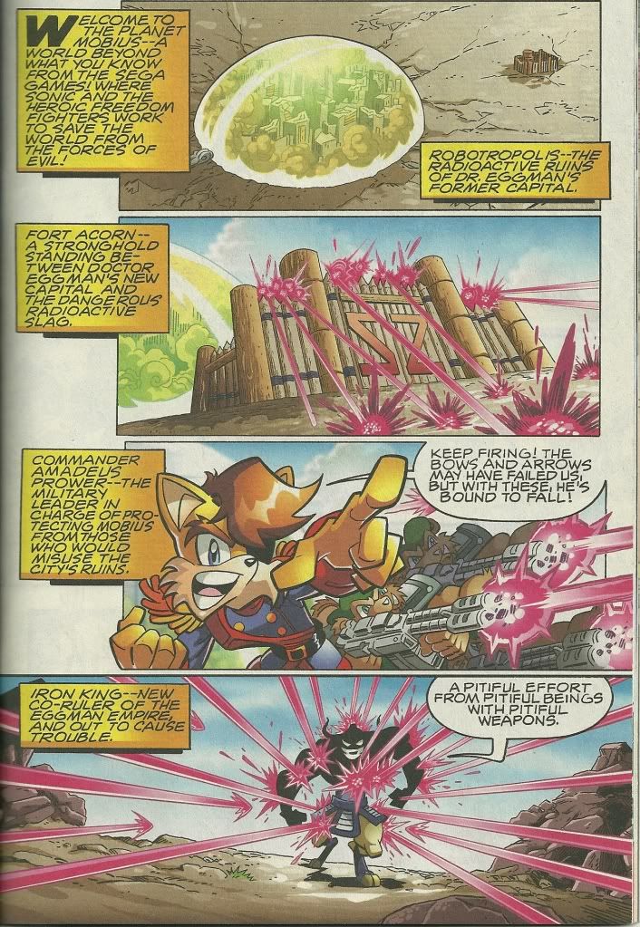 I love how Sonic is such a huge jerk in the Fleetway Comics : r