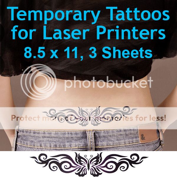 440+ Free Temporary Tattoo Paper Laser Printer Idea Tattoo