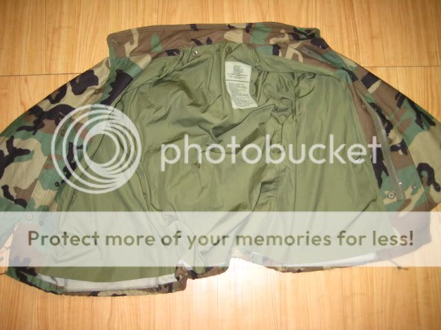 Vint M 65 camo green Field jacket Medium X shor Xlt con  