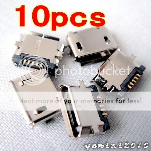 NEW Female Micro USB 5 Pin B SMT Jack/Socket Connector  