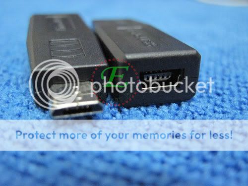Micro USB Male to Mini B 5pin USB female converter adapter connector 